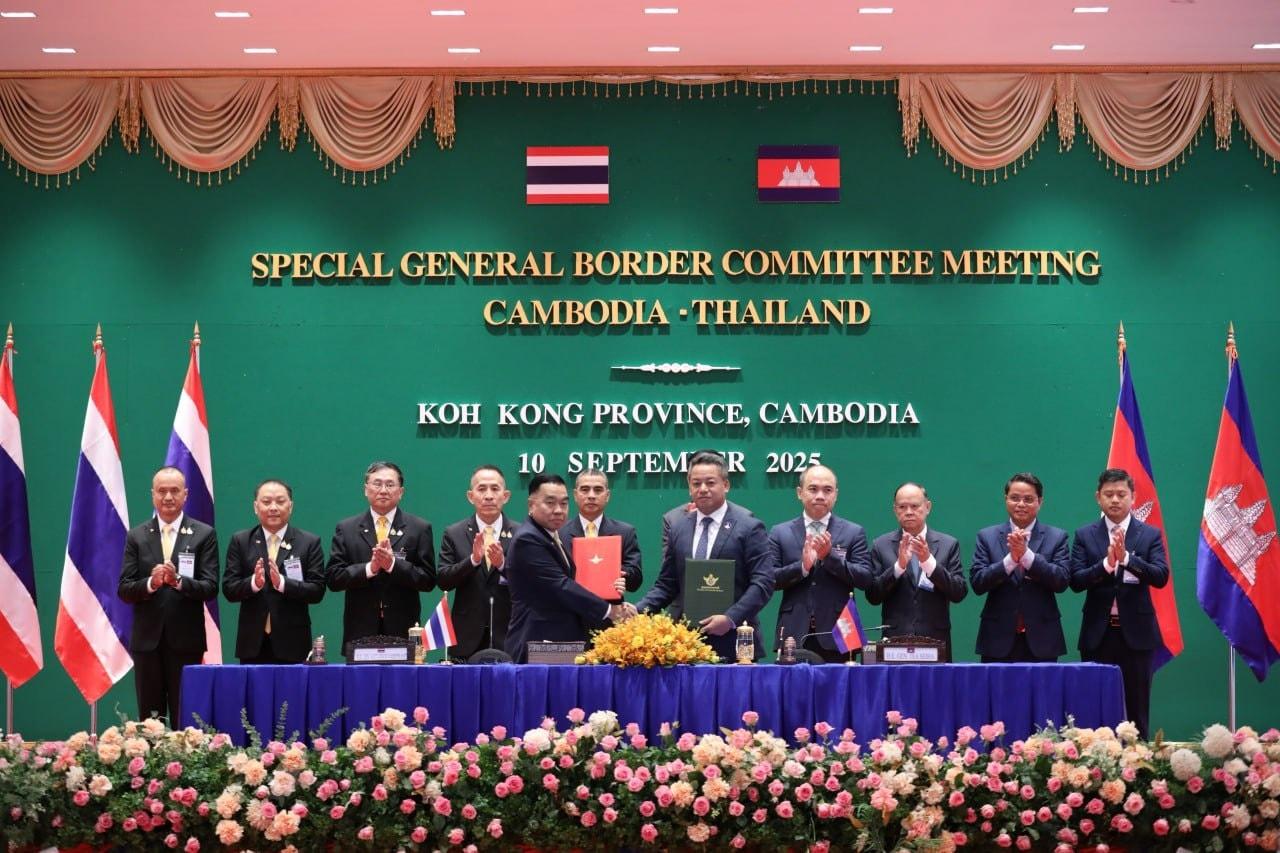 Cambodia and Thailand agree on concrete steps to implement ceasefire at special GBC meeting in Koh Kong