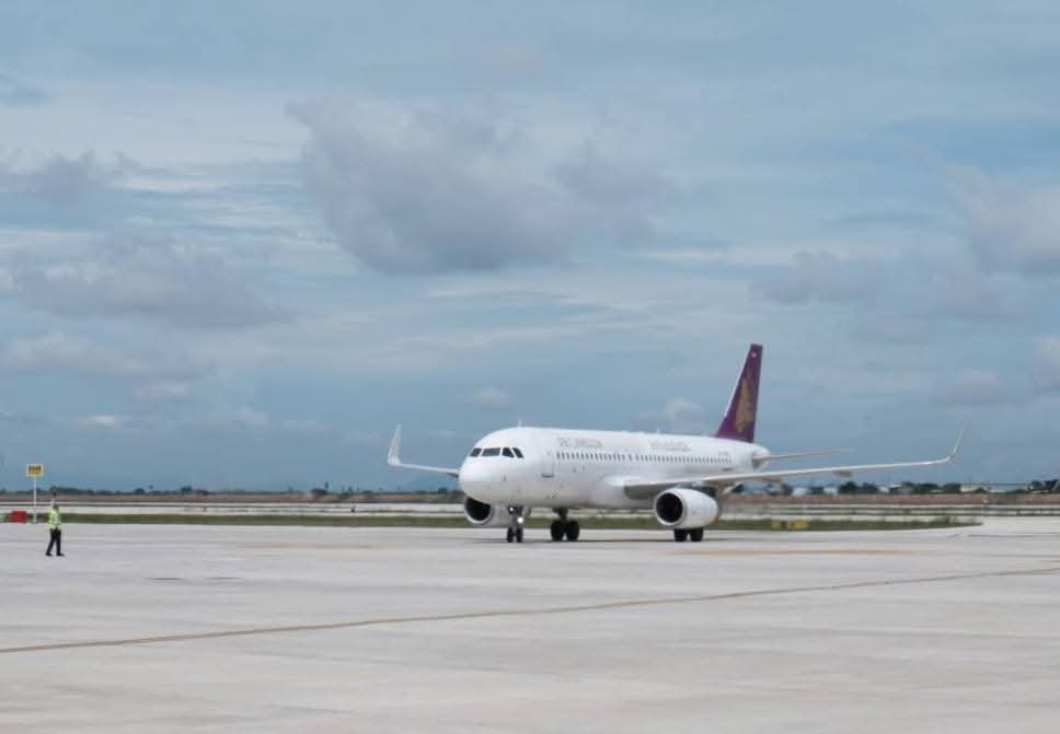 Air Cambodia completes inaugural flight at new Phnom Penh Techo international airport