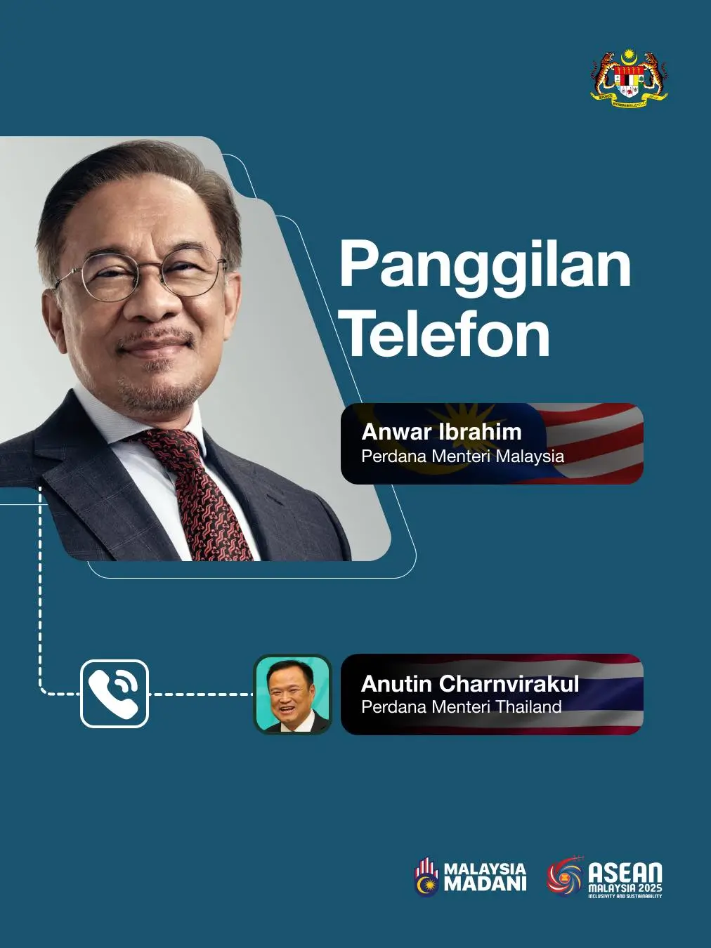 Malaysian PM congratulates Thailand’s new premier, invites him for bilateral talks including Cambodia–Thailand border issue