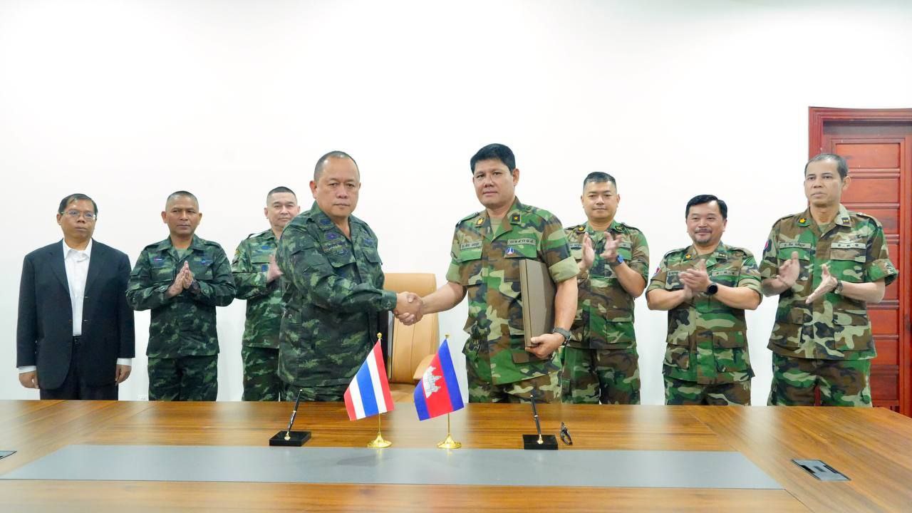 Cambodian and Thai Military Commands Hold Special RBC Joint Secretariat Meeting at O’Smach Border