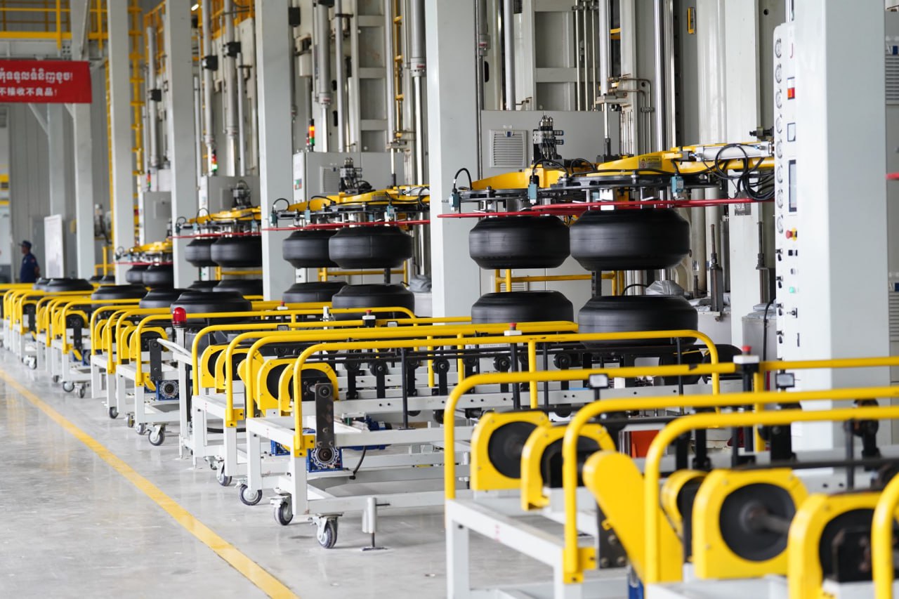 Cambodia earns $1.38 billion from tyre exports in 2025 as investment accelerates