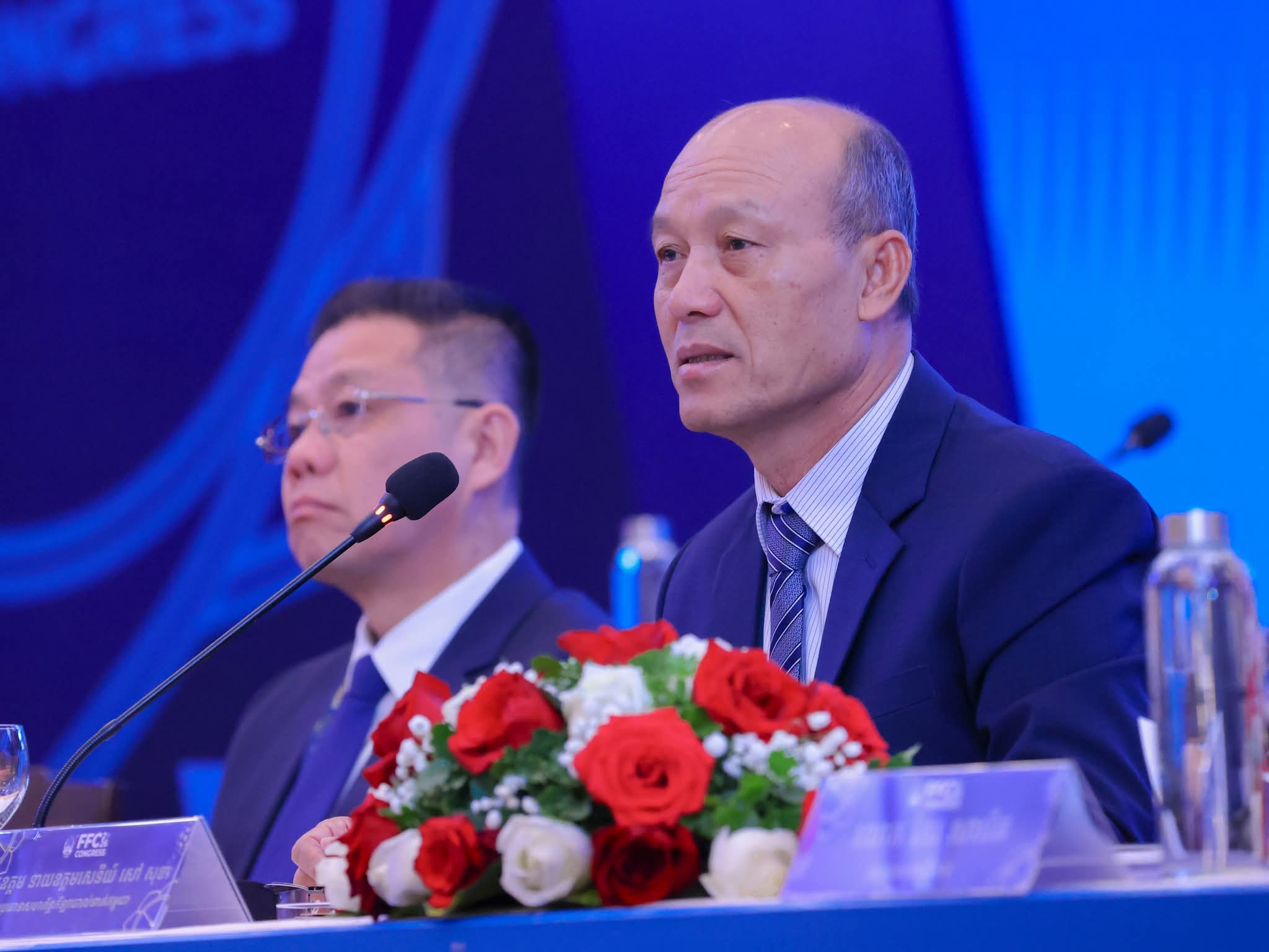 Sao Sokha, head of the Cambodia's Football Association