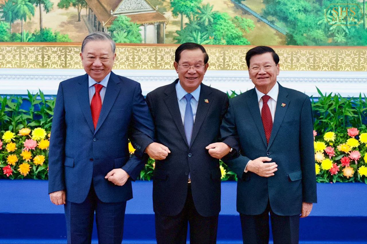 Cambodia–Vietnam–Laos Party Chiefs Align on Border Security and Peace