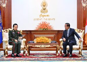 Hun Sen Welcomes Strong Cambodia–Laos Border Cooperation
