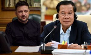 Hun Sen, Zelenskiy Review Cooperation Ahead of 35th Diplomatic Anniversary