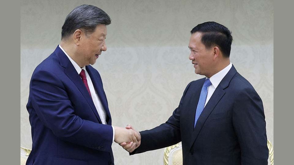 Hun Manet Sends Lunar New Year Message to China’s Xi Jinping