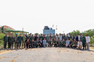 Cambodia Shows Evidence of Border Damage to Foreign Military Attachés