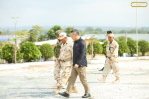 Tea Seiha Visits Koh Kong Border Forces Amid Border Vigilance