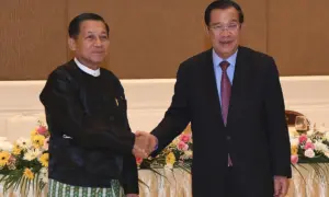 Myanmar Leader Pledges Closer Partnership With Cambodia