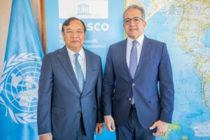Prak Sokhonn Calls for UNESCO Action on Threats to Heritage Sites