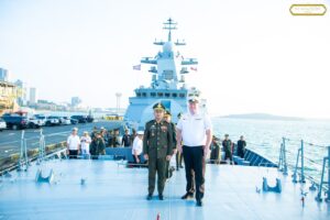 Tea Seiha Receives Russian Warships Amid Growing Defence Ties
