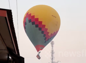 Tourist Balloon Hits Power Lines in Laos, Causing Blackout
