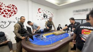 Luxury Pool Villa in Pattaya Used as Illegal Casino, Police Say