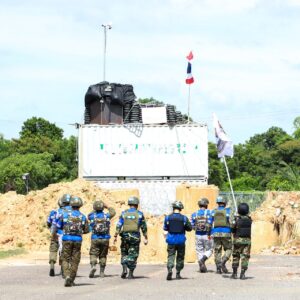 AOT Inspects Thai-Occupied Area Blocking Cambodian Families’ Return