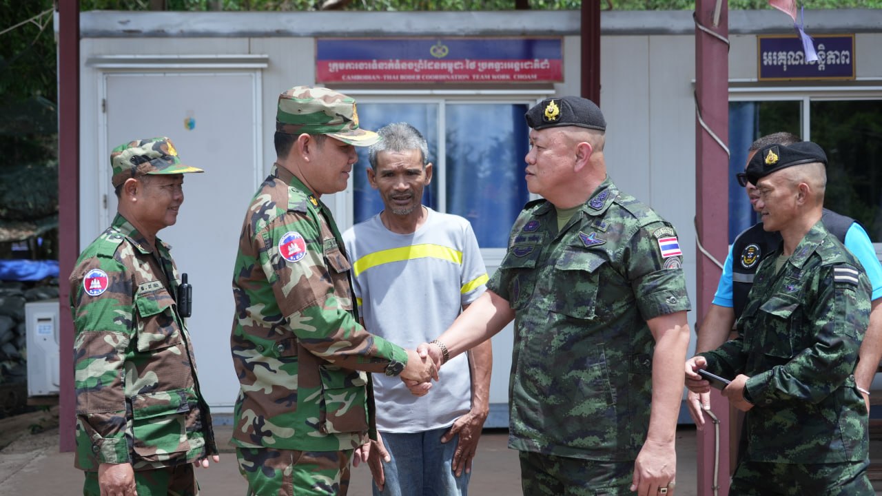 Thai Citizen Returned After Illegal Entry Into Cambodian Territory