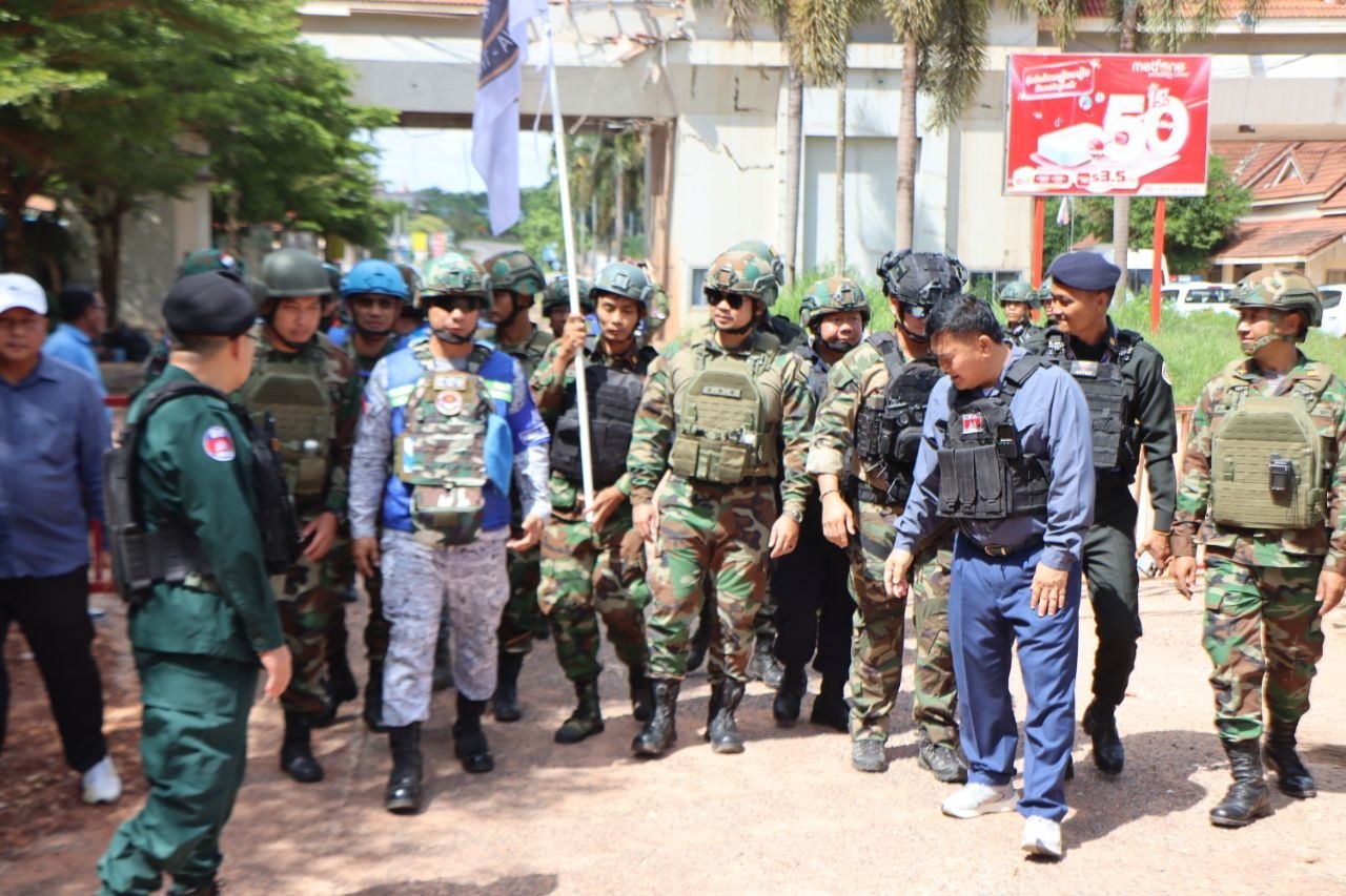 AOT Inspects Cambodia–Thailand Border Situation at O’Smach