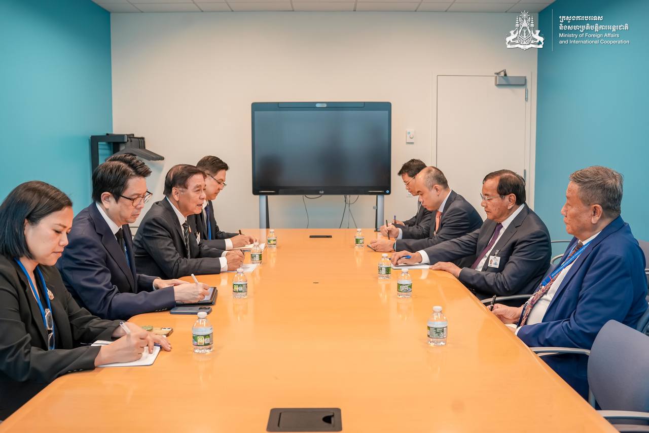 Cambodian and Thai Foreign Ministers Meet in New York to Discuss Border Situation