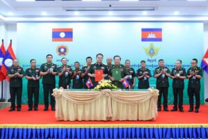Cambodia-Laos Forces Commit to Peaceful Border Cooperation