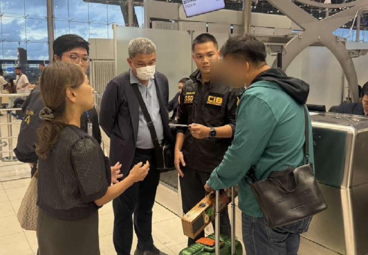 Japanese Yakuza Telephone Scam Boss Arrested at Bangkok Airport