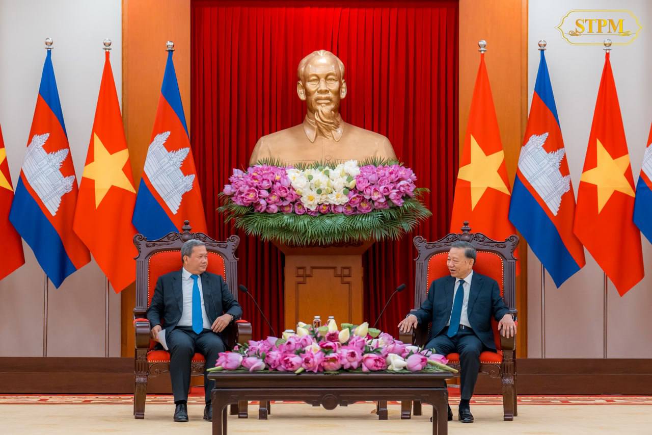 Hun Manet, To Lam Back Closer Cambodia-Vietnam-Laos Cooperation