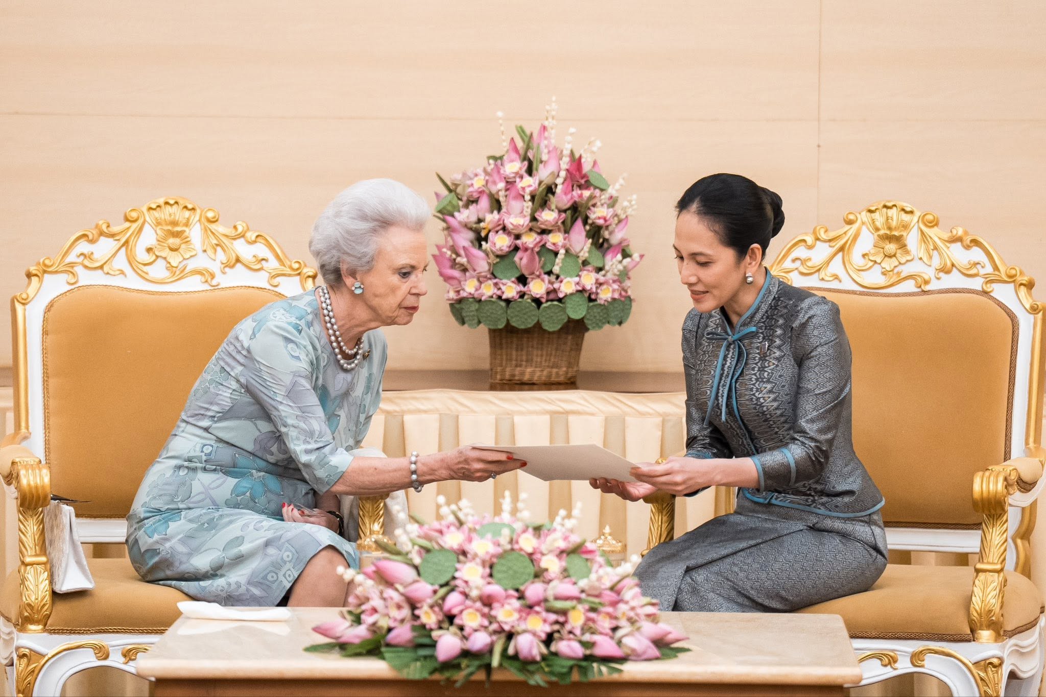 Cambodian Queen Mother Receives OB-PS Champions Award