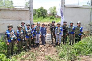 AOT-KH Inspects Thai Military’s Unilateral Border Fence Construction in Battambang
