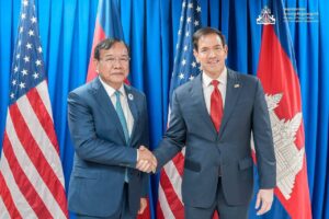 Cambodia, U.S. Review Border Situation During Rubio-Prak Sokhonn Meeting