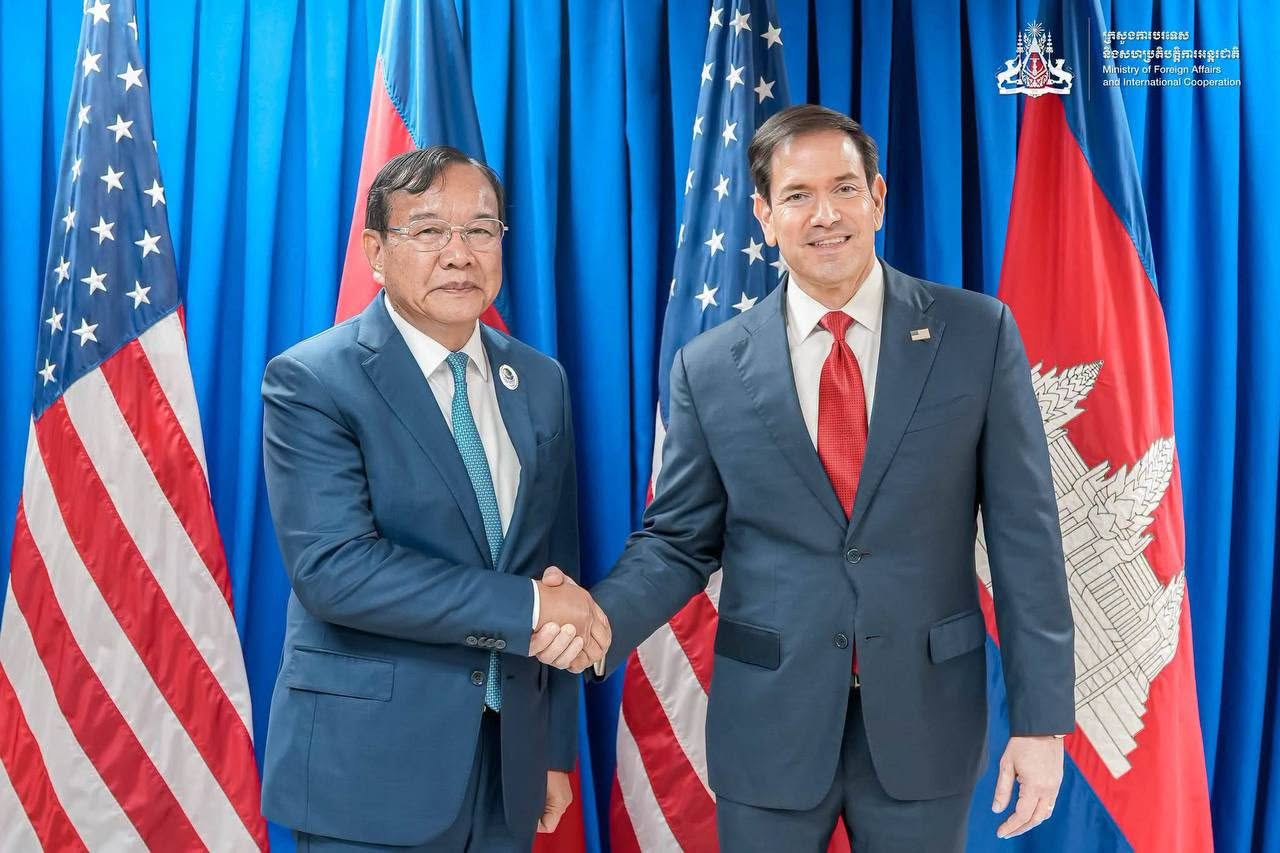 Cambodia, U.S. Review Border Situation During Rubio-Prak Sokhonn Meeting
