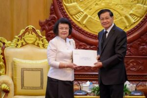 Cambodia, Laos Leaders Back Deeper Cooperation Across Sectors