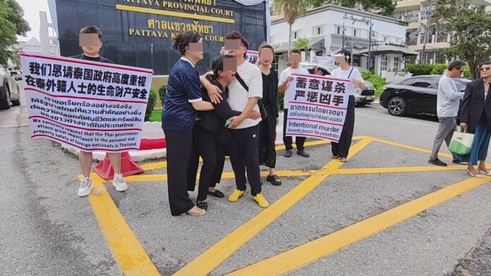 Family Demands Justice for Chinese Man Killed in Sattahip