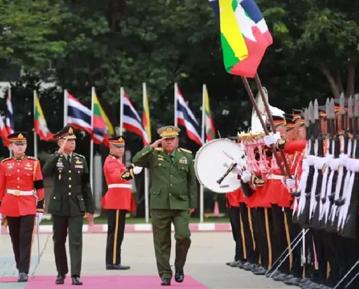 Thailand Hosts Myanmar Military Chief After Min Aung Hlaing Visit
