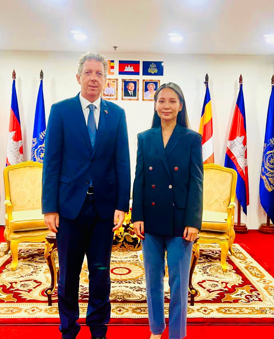 EU Ambassador Holds Talks With Hun Manet’s Special Envoy