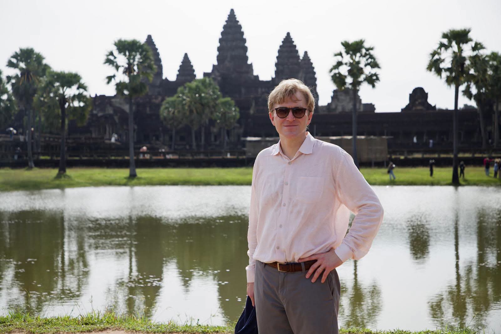 Colby Visits Angkor Wat During Cambodia Trip