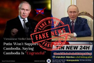 Russian Embassy in Cambodia Denies Fake Claims Attributed to Putin Over Cambodia Relations