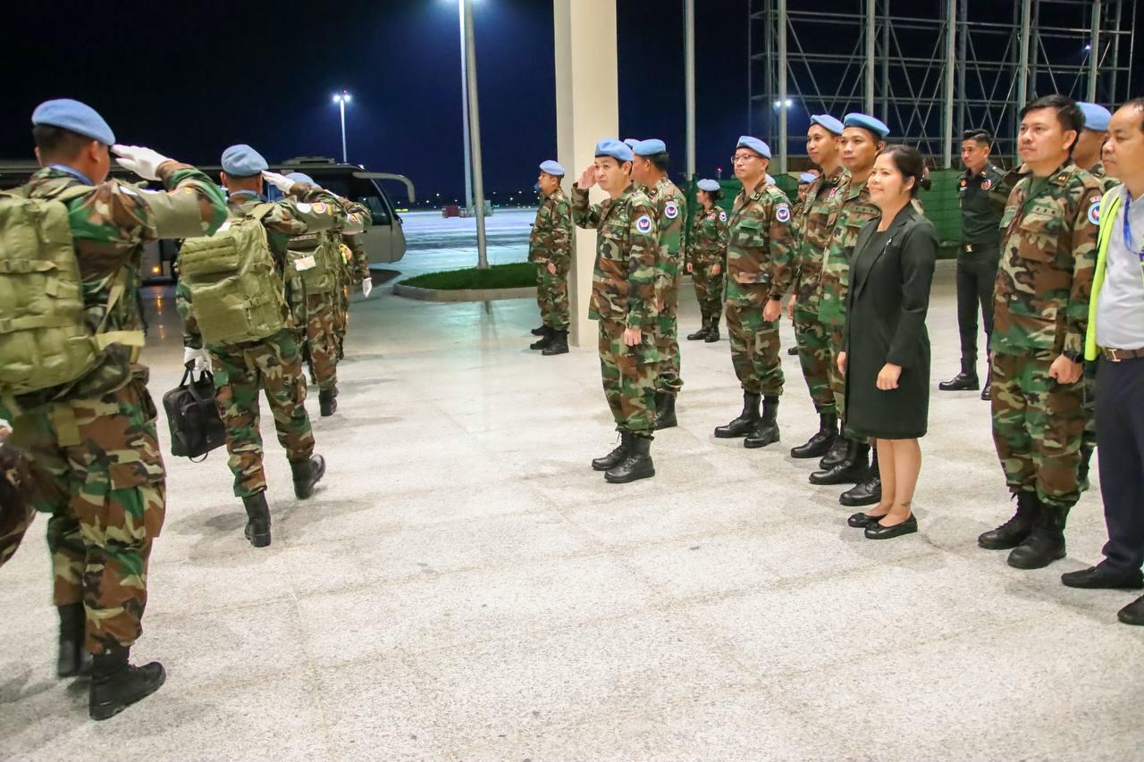 Cambodia Deploys 184 Engineering Peacekeepers to Central African Republic