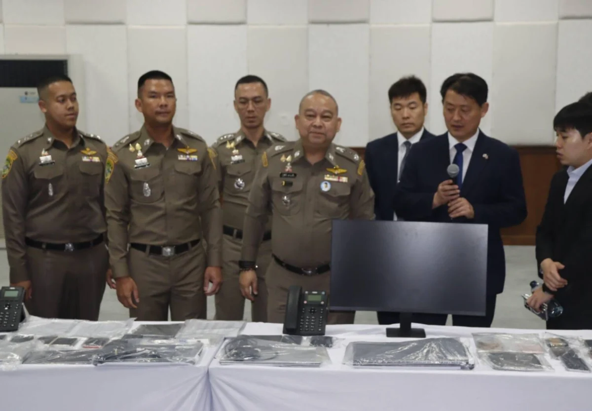 Luxury House in Thailand Allegedly Turned Into South Korea-Targeting Scam Office
