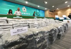 Hong Kong Seizes Record HK$125 Million Cannabis Shipment From Thailand