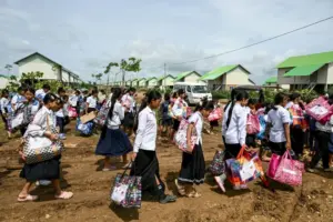 ‘I miss my home’: Cambodians displaced by conflict start over