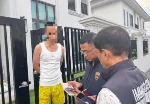 Chinese Man Wanted by Interpol Arrested in Chonburi Over Online Gambling Network