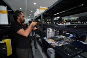 Cambodia Opens Seized Scam Equipment to National and International Media