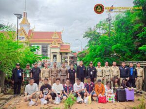 Cambodia Deports 10 Thai Nationals Over Illegal Stay, Online Scams and Drug Use