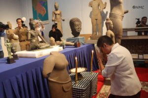 Cambodia Secures Return of 18 Khmer Cultural Artifacts Recovered in London