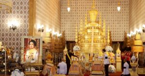 Thailand’s King and Queen Honour Queen Mother Sirikit at First Anniversary Memorial