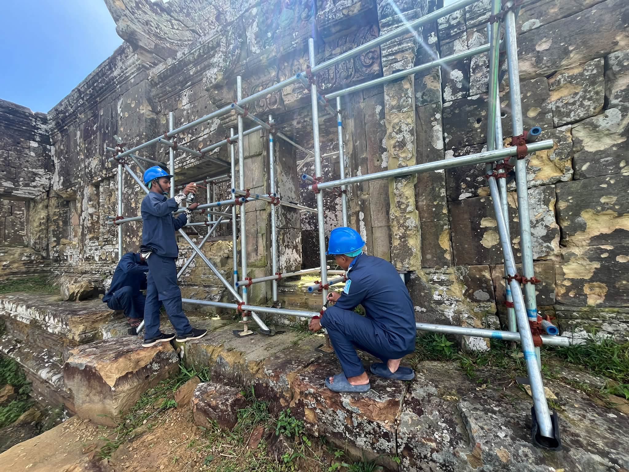 Cambodia Launches Second Phase of Emergency Support Project to Protect Preah Vihear Temple