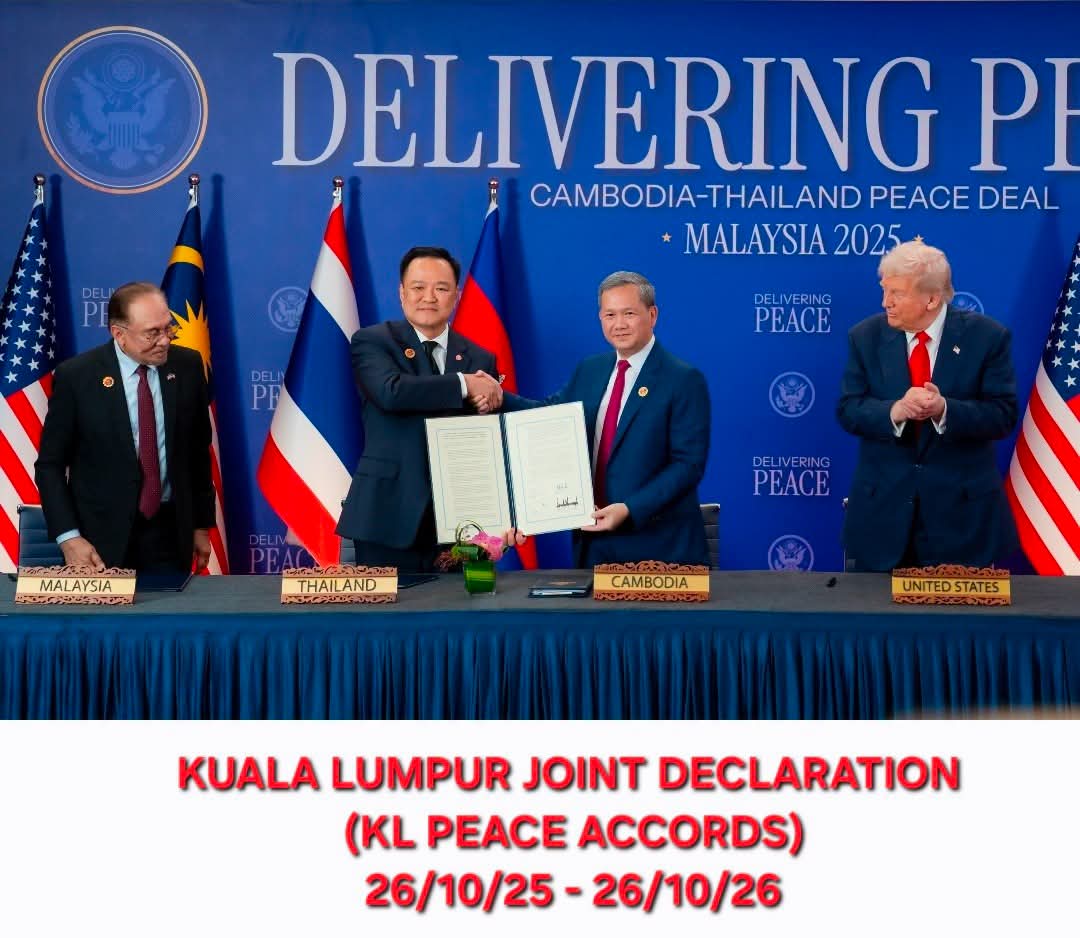 Hun Manet Reaffirms Cambodia’s Commitment to Kuala Lumpur Peace Accords on First Anniversary