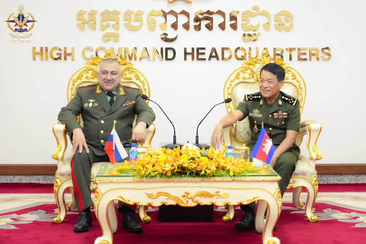 Russia Offers to Train Cambodian Soldiers in Tank Operations
