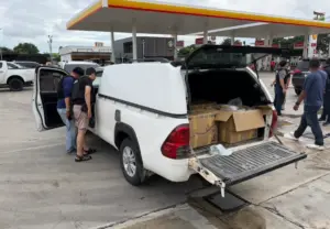 Bangkok Drug Bust: 291kg of Ice Found Hidden in Pickup Truck